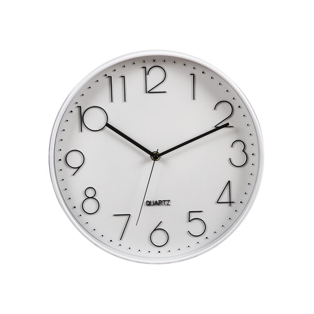 RELOJ PARED 30CM BLANCO 9062500
