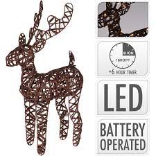 RENO 37CM 40LED MARRON 916900
