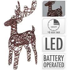 RENO 45CM 50LED MARRON 922000