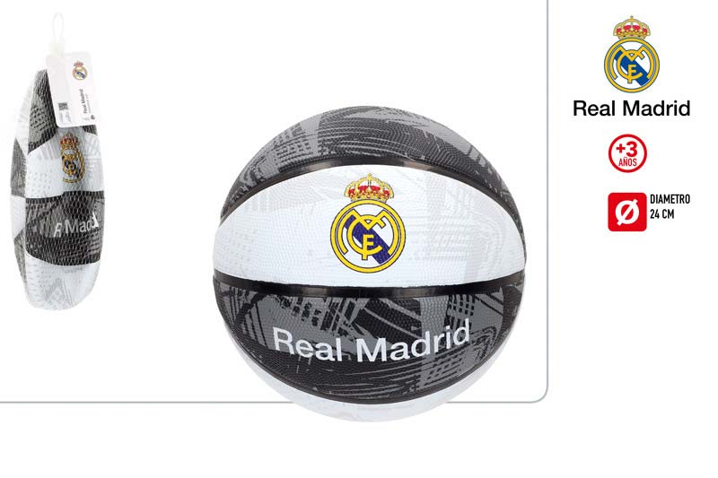 R.MADRID BALON BALONCESTO 24CM 906700