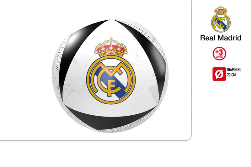 R.MADRID PELOTA PVC 23CM 9027500