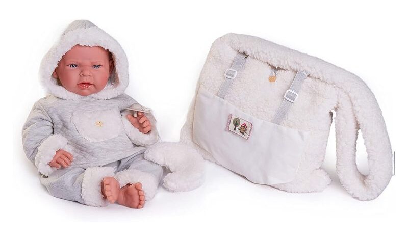 R.NACIDA C/BOLSO PORTABEBE BORREGUILLO 33346 9377500
