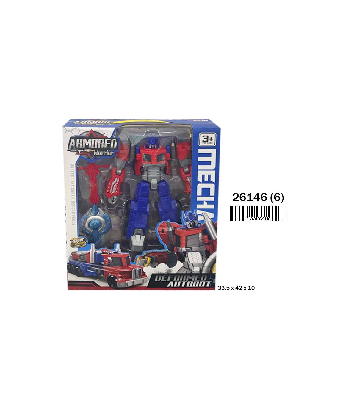 ROBOT TRANSFORMABLE GIGANTES 909800