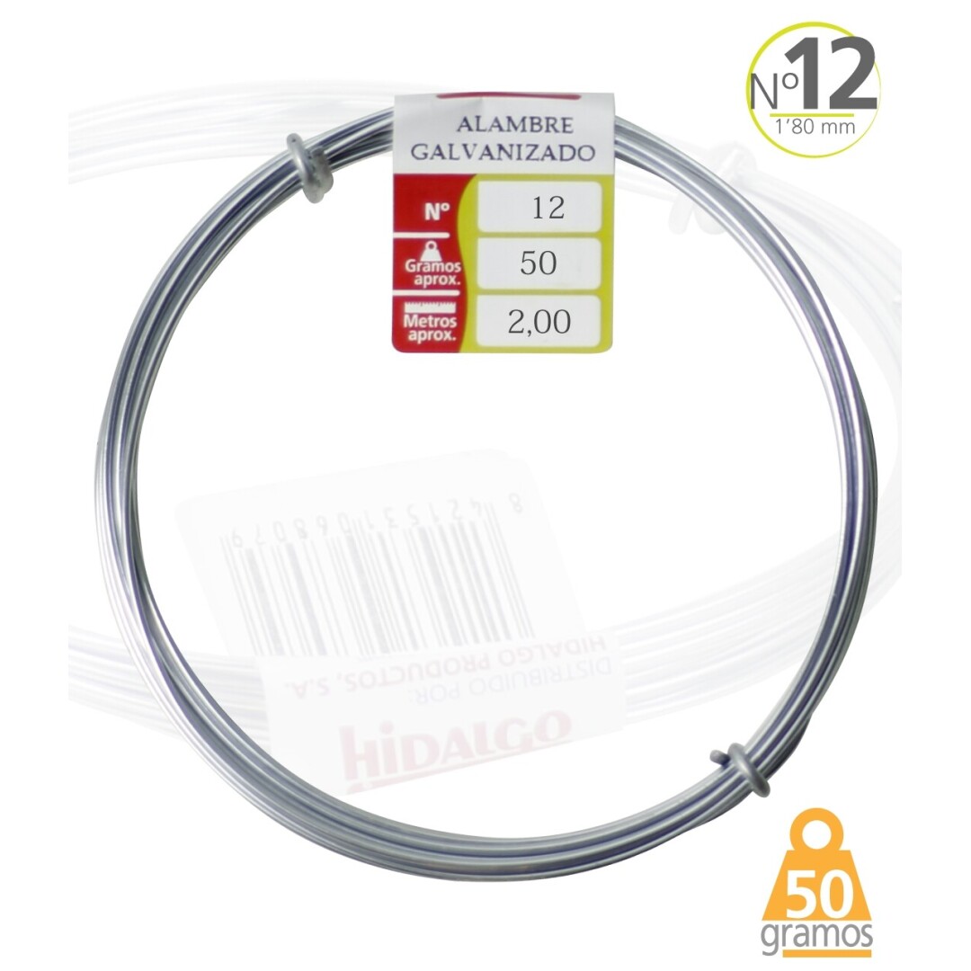 ROLLO ALAMBRE GALV. Nº12 9006500