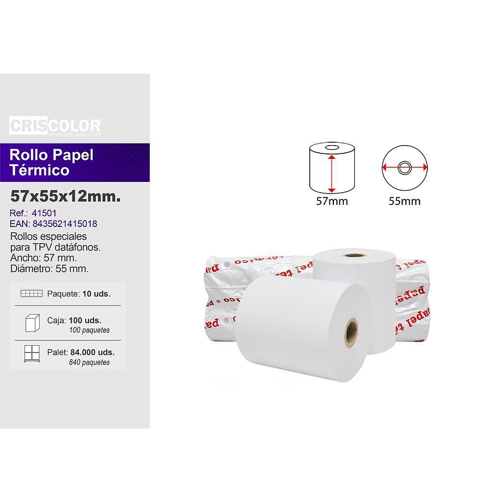 ROLLO TERMICO 57X55MM 90065000