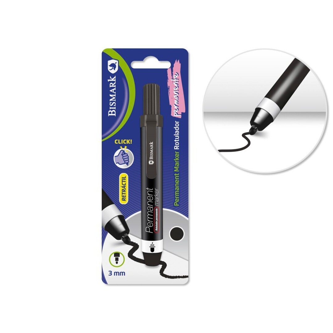 ROTULADOR PERMANENTE NEGRO TIP 900900