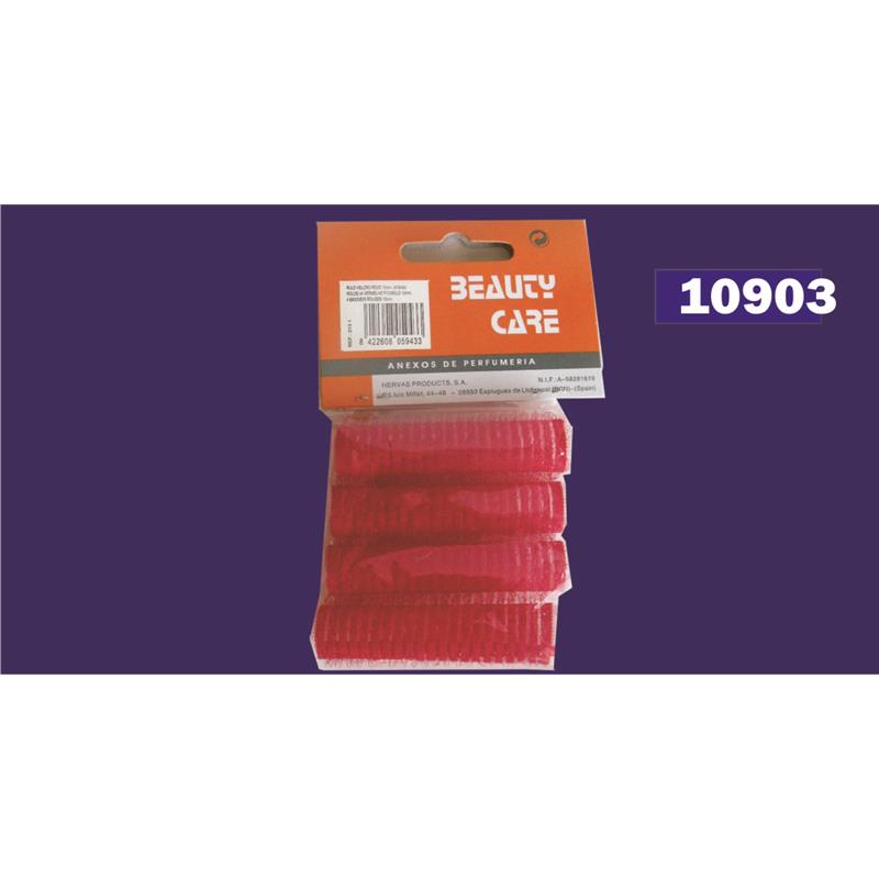RULOS VELCRO ROJOS 13MM 4U 900750