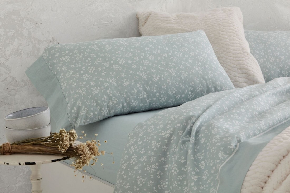 SABANA FRANELA LAUREL 572 150X190/2 934600