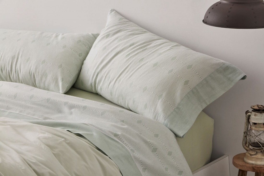 SABANA FRANELA MENTA 571 135X190/2 931300