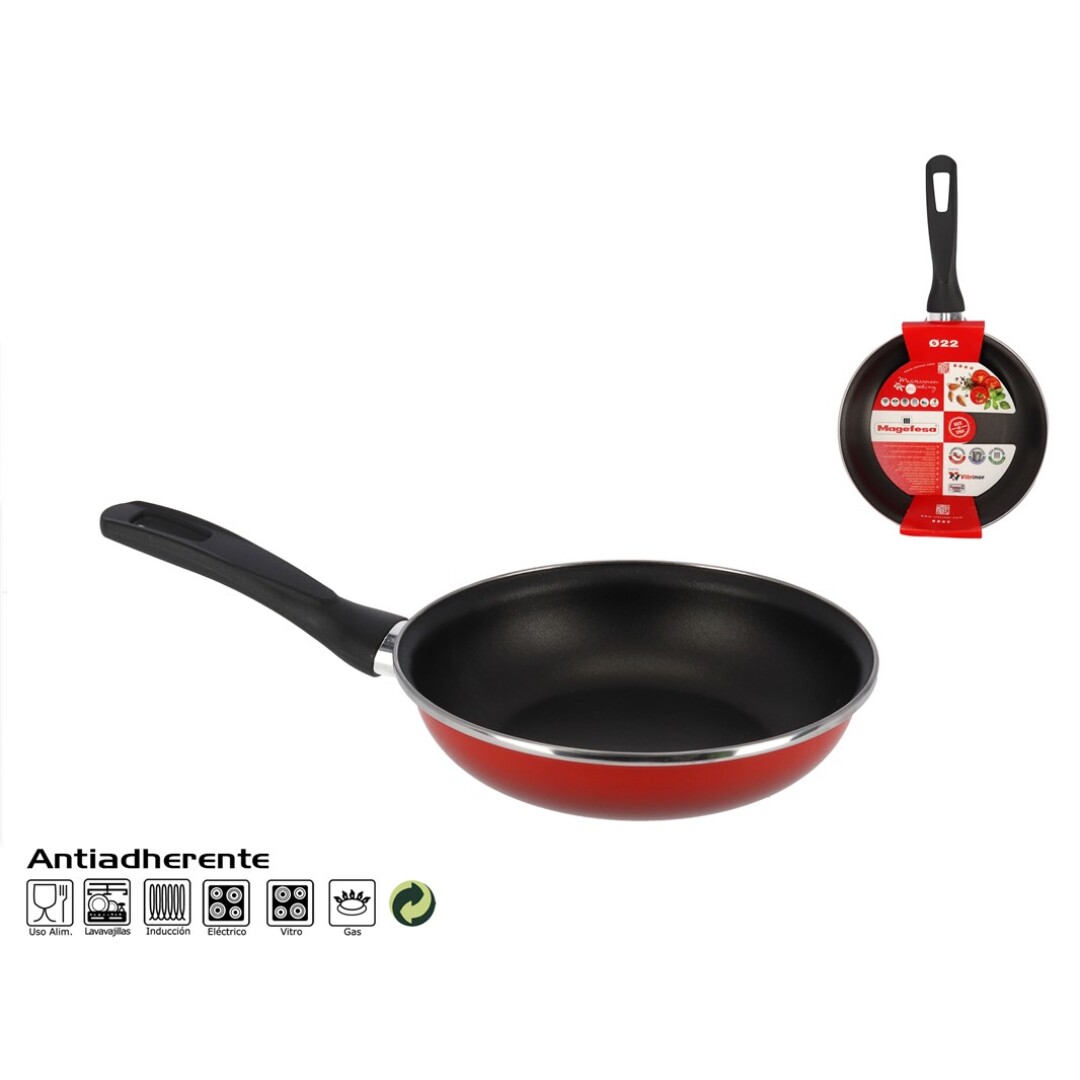 SARTEN ROSSO MAGEFESA 22CM  907700