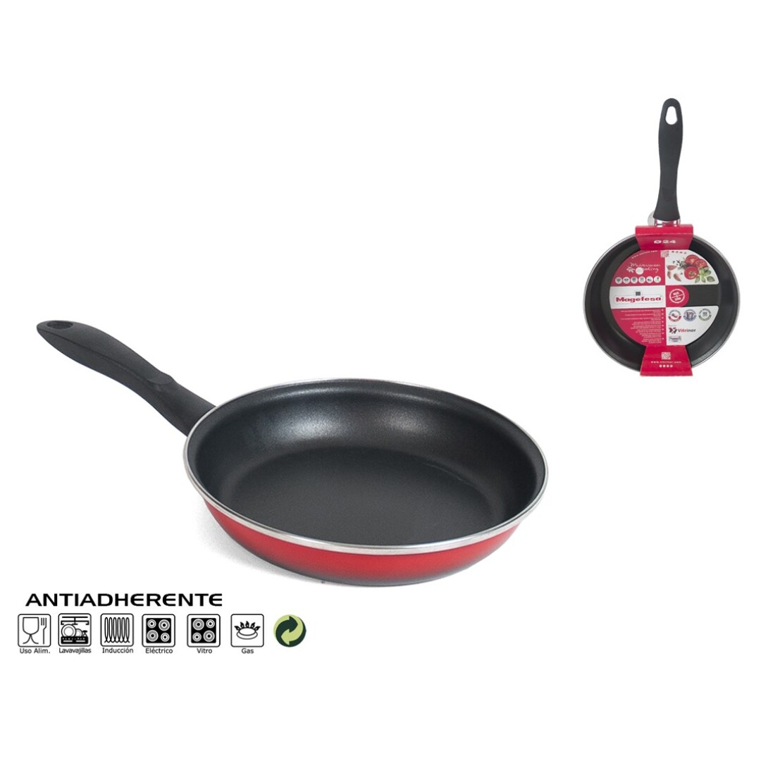 SARTEN ROSSO MAGEFESA 24CM 90885000