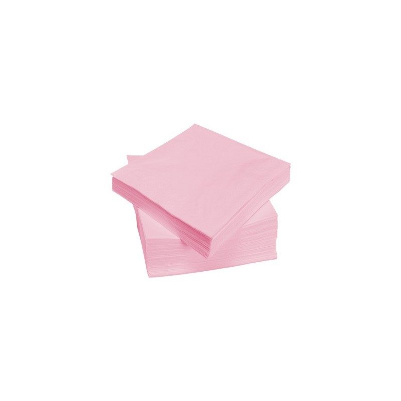 SERVILLETA ROSA BABY 40X40 50UD 901600