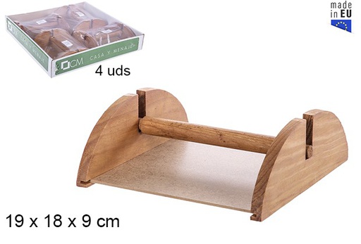 SERVILLETERO MADERA CAOBA 9021500