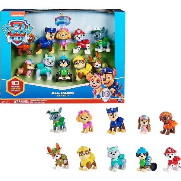 SET 10 FIGURAS PAW PATROL 6065255 935900R