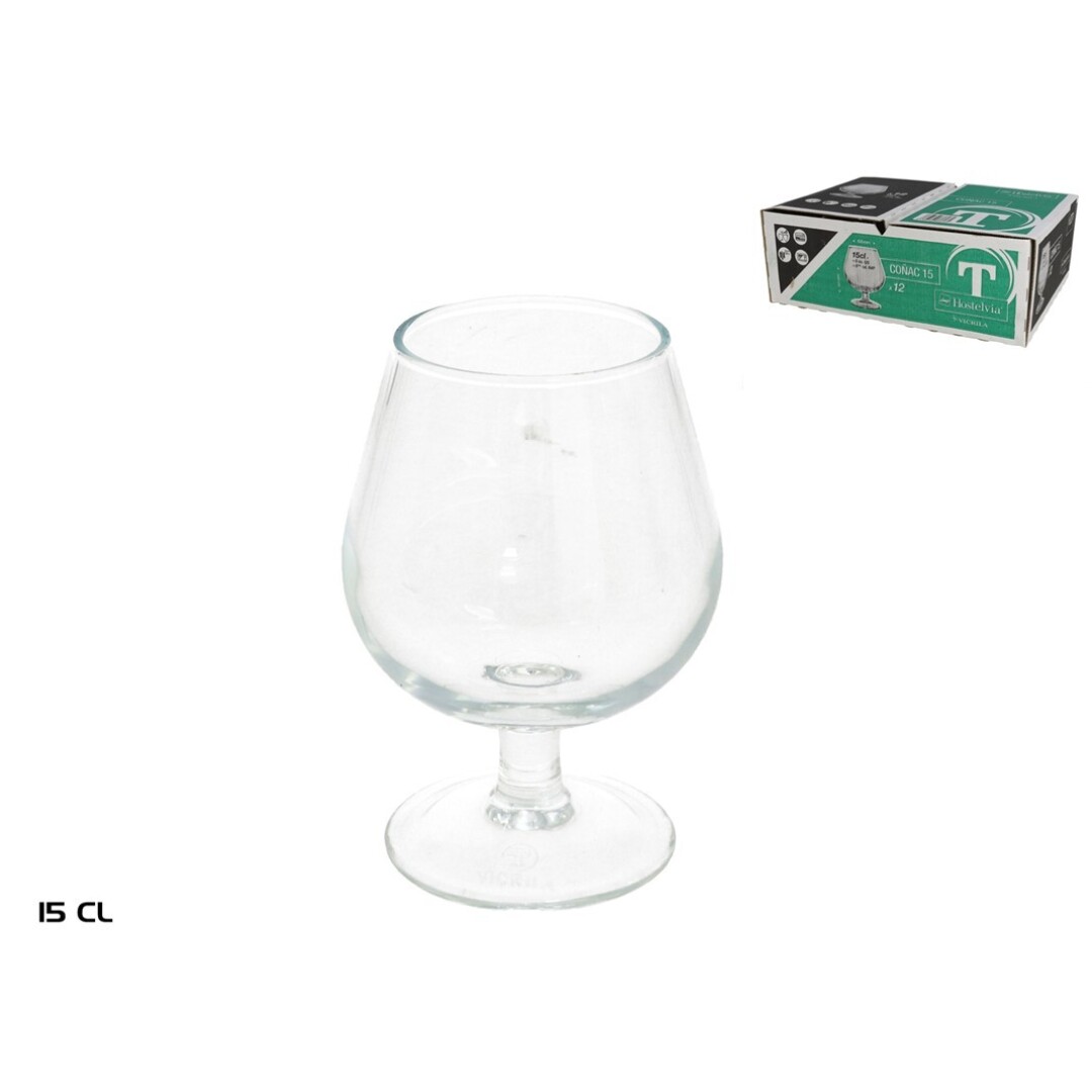 SET 12 COPA COÑAC 15CL HOSTELERIA 9296000