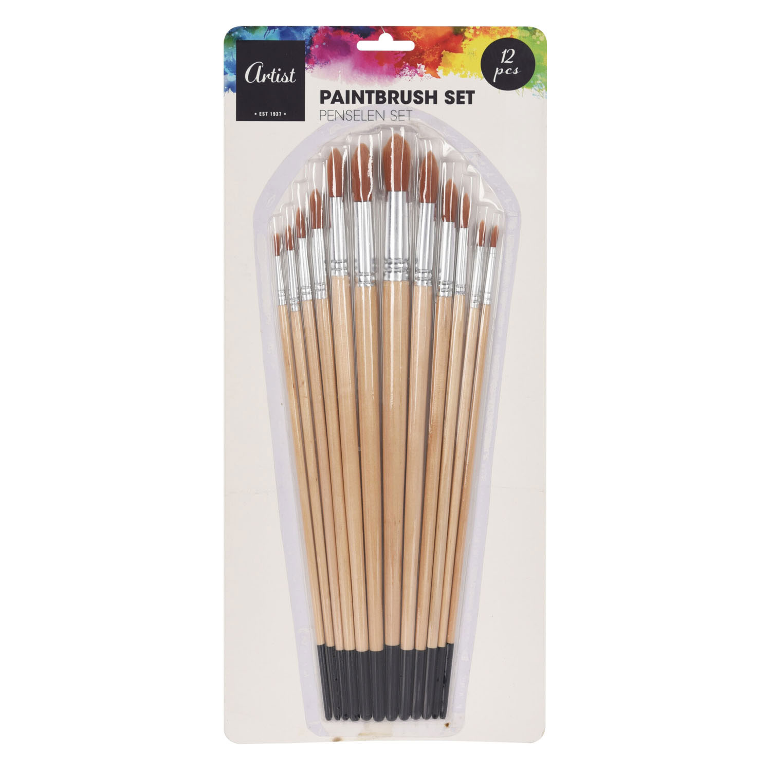 SET 12 PINCELES DIBUJO 904200