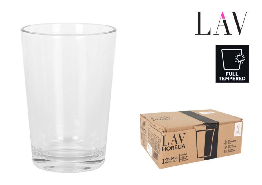 SET 12 VASO SIDRA ATEMPERADO 20CL 904800