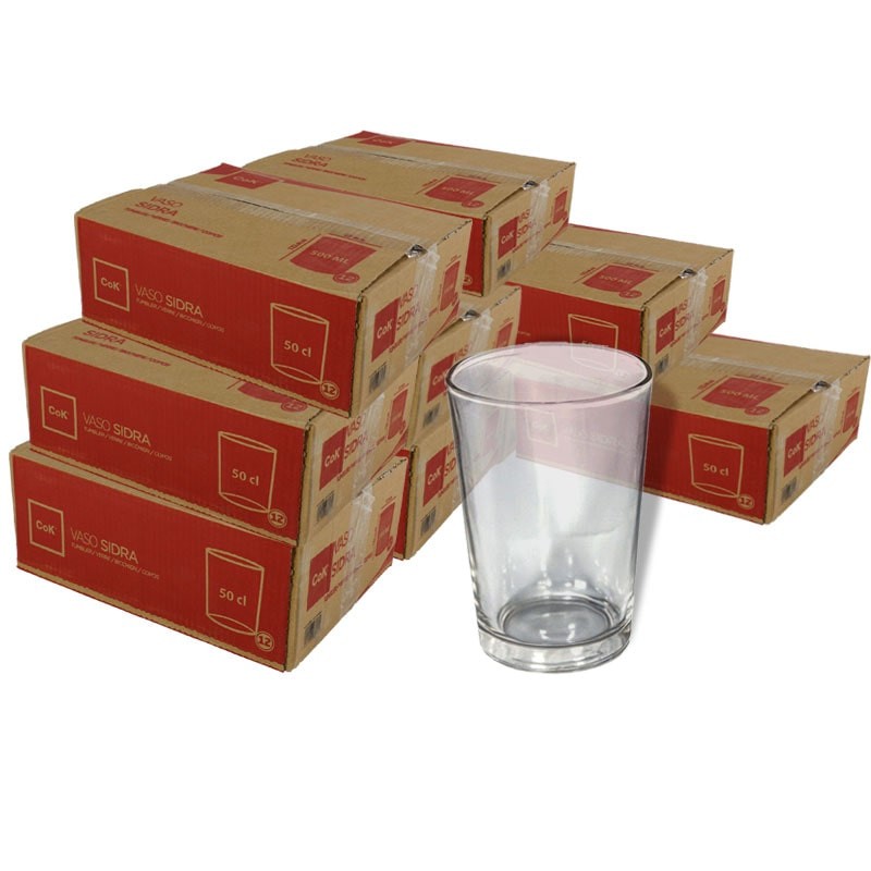SET 12 VASO SIDRA COK  50CL 906600