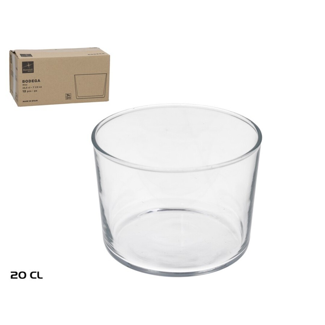 SET 12 VASOS BODEGA MINI 20CL 911400