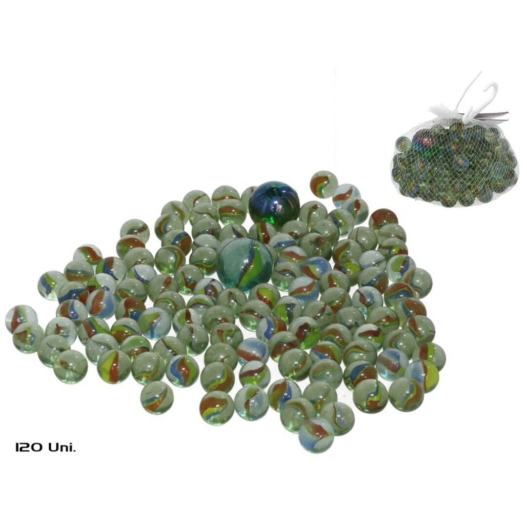 SET 120CANICAS Y 2 BOLOS 901000
