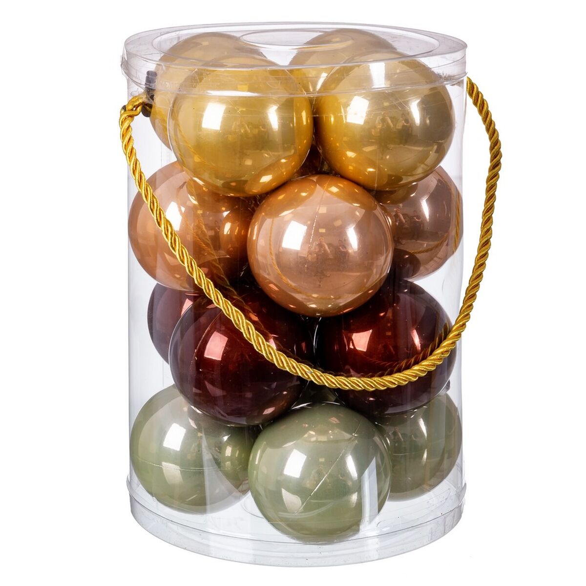 SET 16BOLAS PLAST.MULTICULOR 6CM 9057500