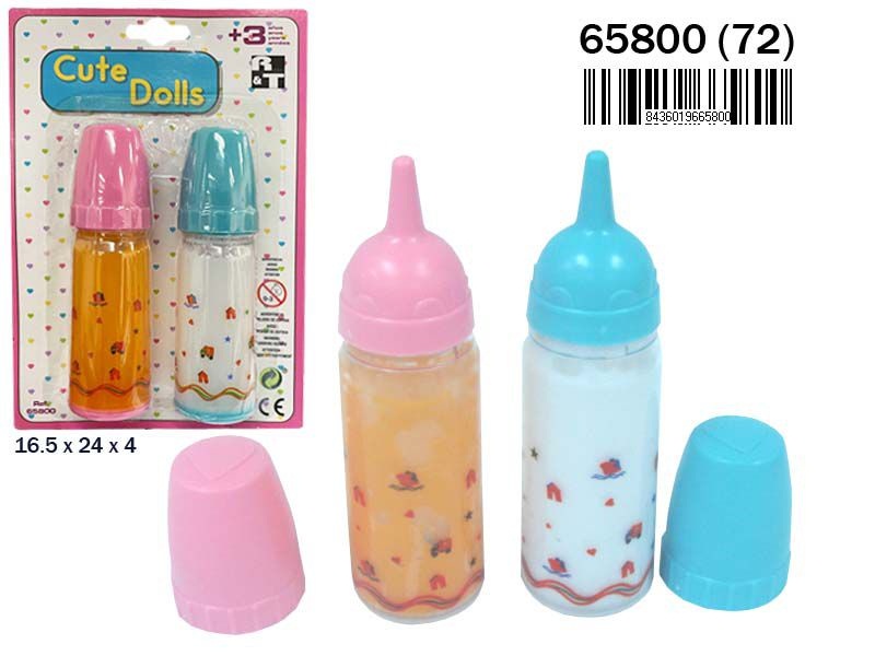 SET 2 BIBERONES MAGICOS 901600