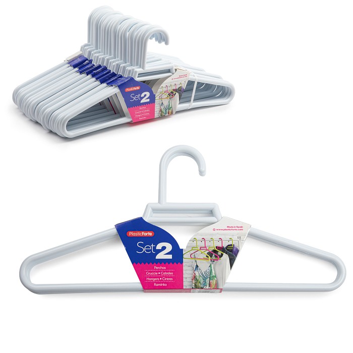 SET 2 PERCHAS BLANCO 9011500