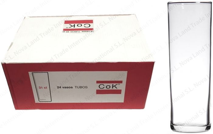 SET 24 VASOS TUBO PASABACHE 31CL 9121500