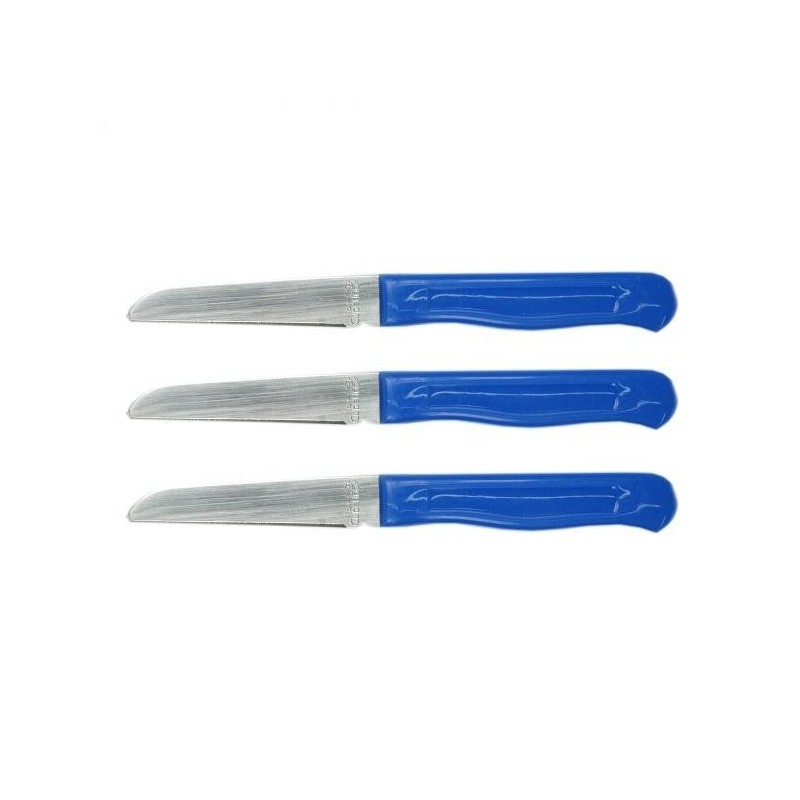 SET 3 CUCHILLOS PATATEROS M/AZUL 9006500