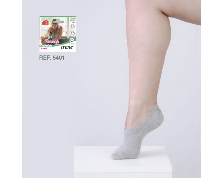 SET 3 INVISIBLE TRASNP.COLOR T/35-41 902000