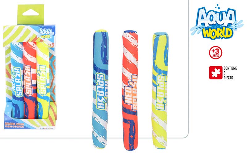 SET 3 STICKS JUEGO ACUATICO 903100