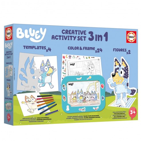 SET 3EN1 BLUEY CREATIVE ACTIVITY 9148500R