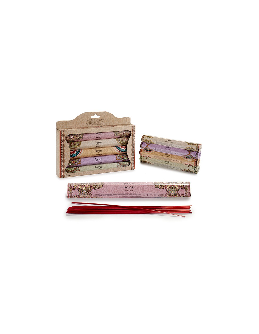 SET 5PACK INCIENSO 15UD MANTRA 901700