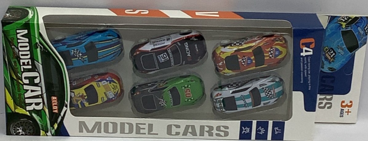 SET 6 COCHES CARRERAS 902100