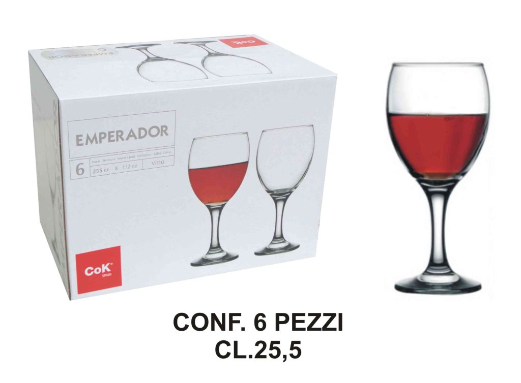 SET 6 COPA EMPERADOR 25CL 9058500