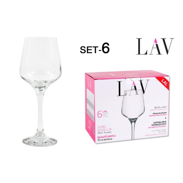SET 6 COPA LAL AGUA 330CC 9081500
