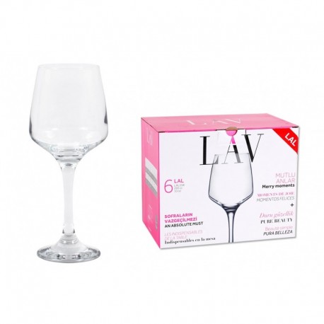 SET 6 COPA LAL VINO 295CC 9079500