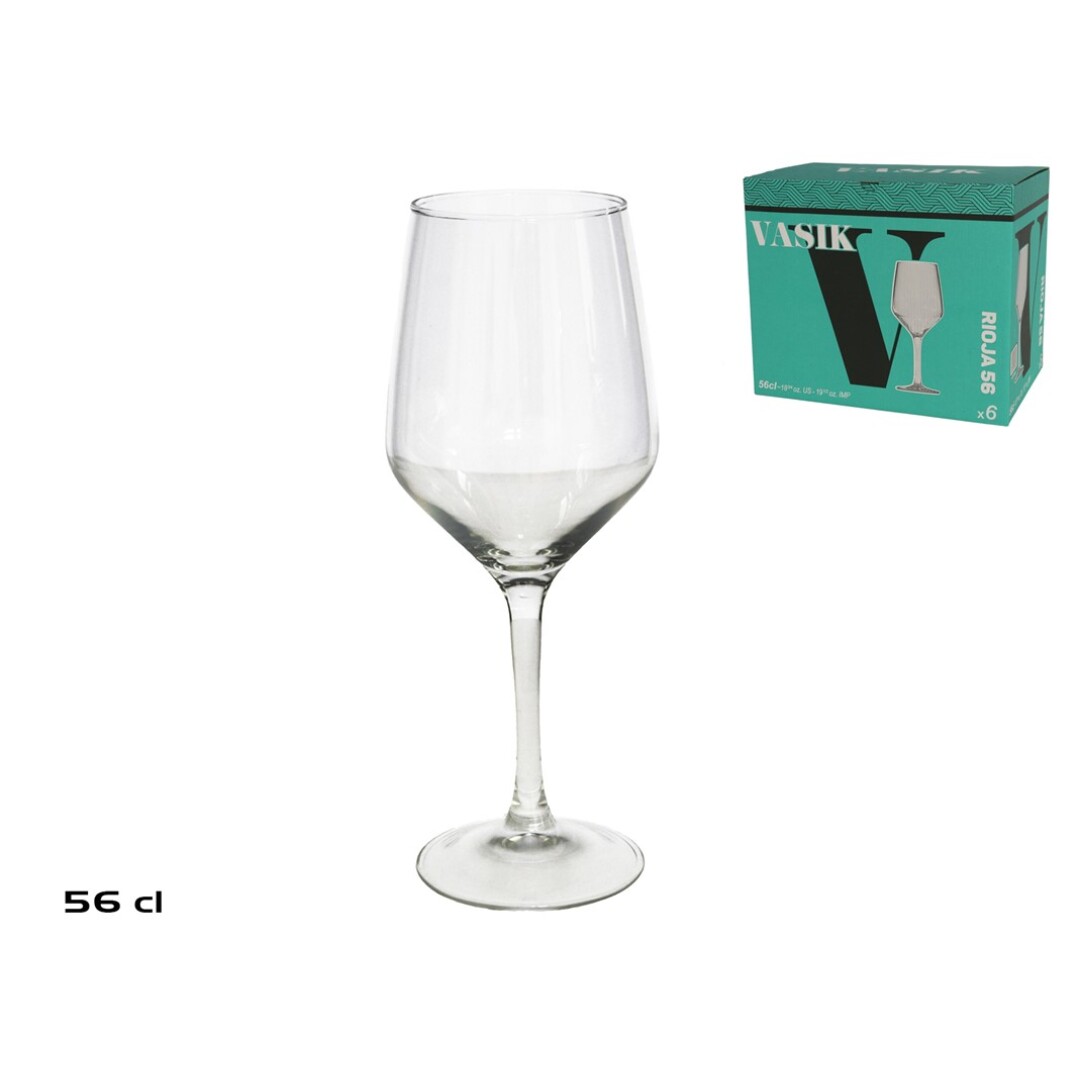 SET 6 COPA RIOJA 56CL VASIK 9092000