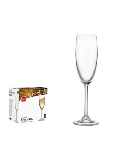 SET 6 COPAS AFRODITA CHAMPAN 21CL 9097500