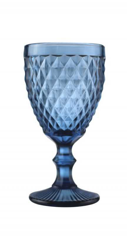 SET 6 COPAS CRISTAL AZUL 240ML 912900