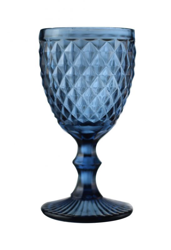 SET 6 COPAS CRISTAL AZUL 320ML  915200
