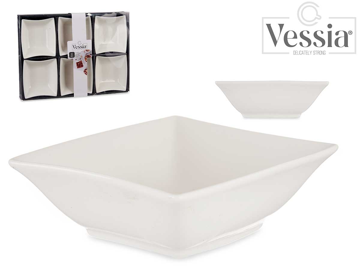 SET 6 CUENCOS PORC.APERITIVO 9086500