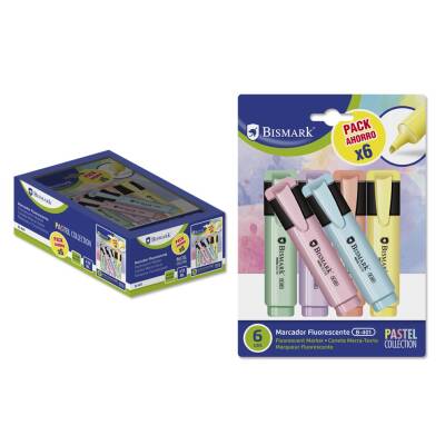 SET 6 SUBRAYADORES PASTEL 901900