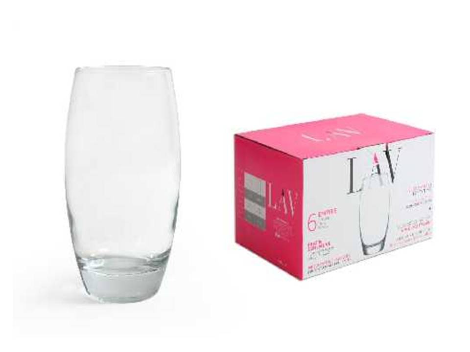SET 6 VASO EMPIRE 510CC 9076500