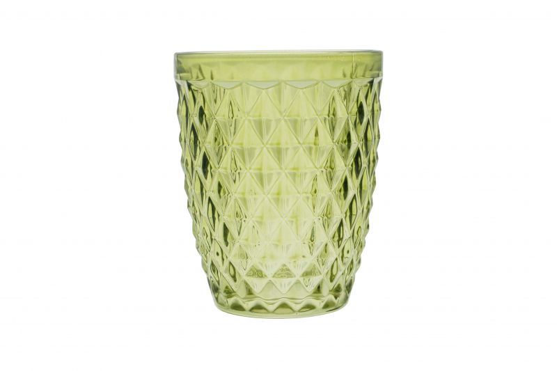 SET 6 VASOS RISTAL VERDE 270ML  9109500