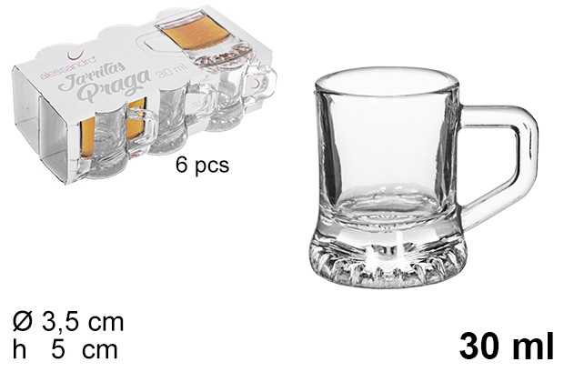 SET 6JARRITA PRAGA 30ML 9016500