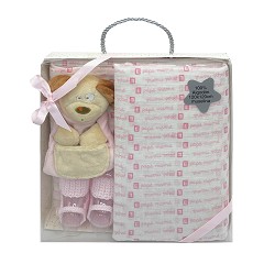 SET BEBE R.NACIDO 3PZAS ROSA 911500