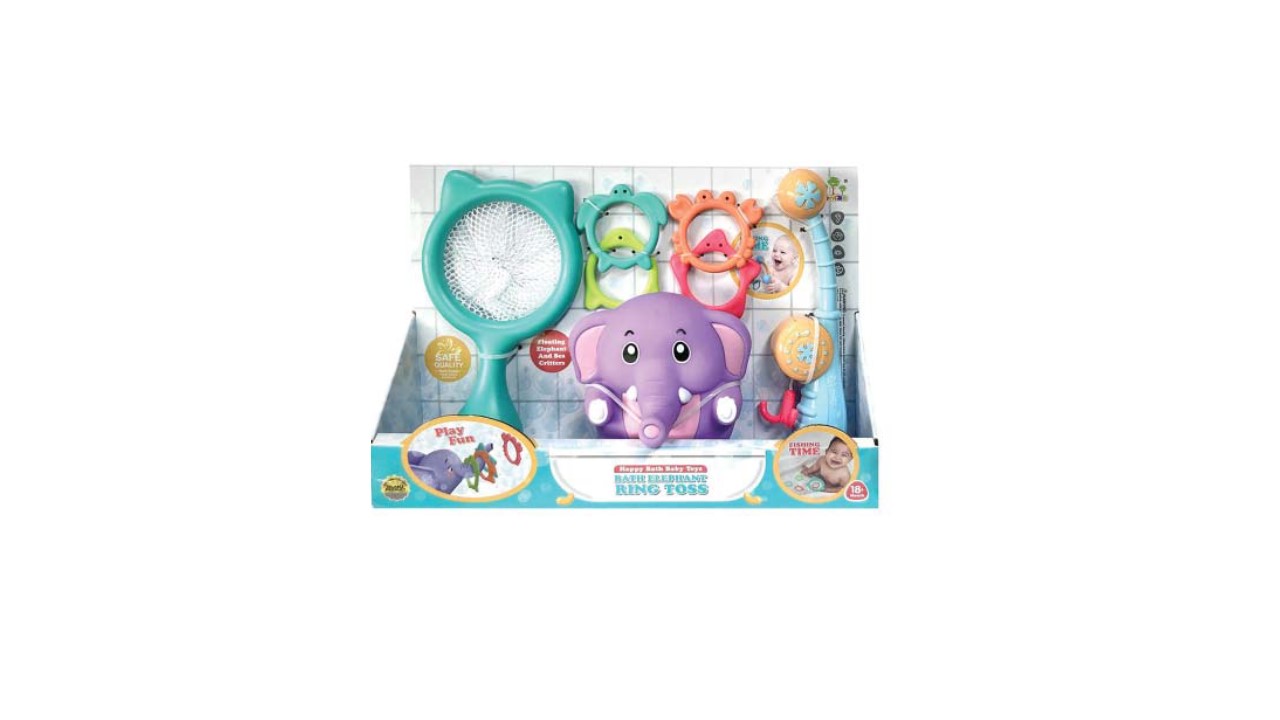 SET JUGUETES BAÑERA ELEFANTE 2024-2120 908400R