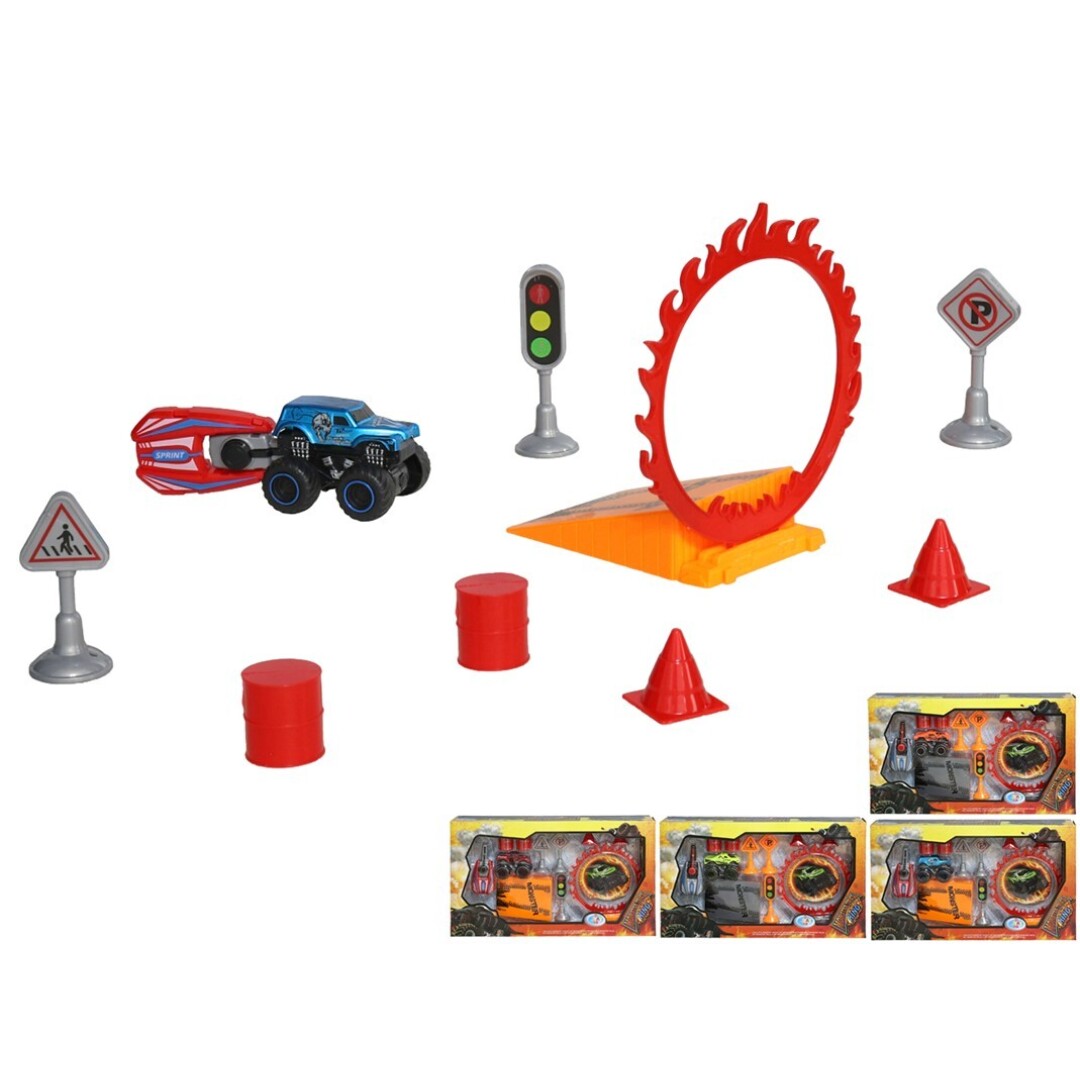 SET MONSTER TRUCK 12PZ 902000