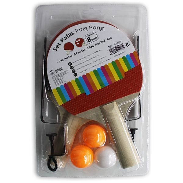 SET PALAS PINPONG C/PELOTAS YRED 9024500